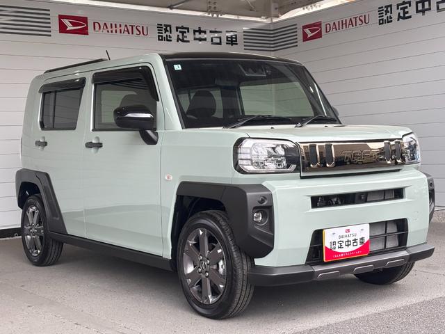 タフトＧターボ　ダーククロムベンチャーナビゲーション　パノラマモニター　　ドライブレコーダー　オートエアコン　フロントシートヒーター　電動パーキングブレーキ　プッシュスタートスイッチ　キーフリーシステム　アイドリングストップ機能（奈良県）の中古車