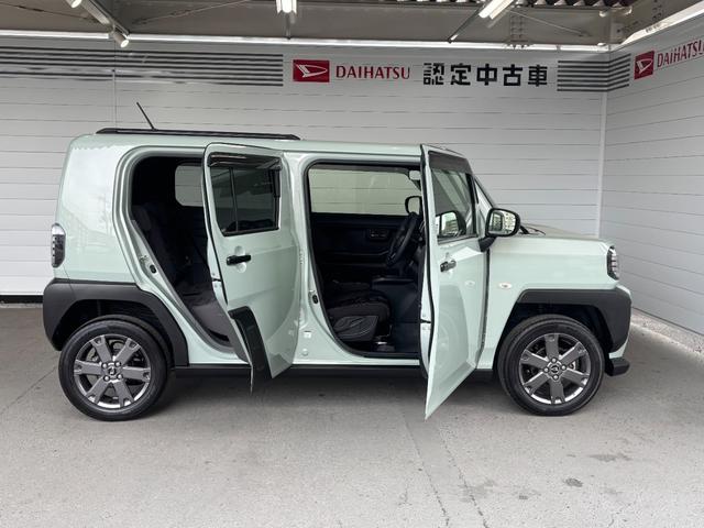 タフトＧターボ　ダーククロムベンチャーナビゲーション　パノラマモニター　　ドライブレコーダー　オートエアコン　フロントシートヒーター　電動パーキングブレーキ　プッシュスタートスイッチ　キーフリーシステム　アイドリングストップ機能（奈良県）の中古車