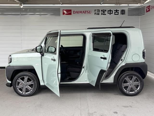 タフトＧターボ　ダーククロムベンチャーナビゲーション　パノラマモニター　　ドライブレコーダー　オートエアコン　フロントシートヒーター　電動パーキングブレーキ　プッシュスタートスイッチ　キーフリーシステム　アイドリングストップ機能（奈良県）の中古車