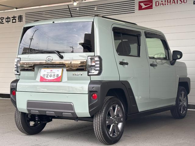 タフトＧターボ　ダーククロムベンチャーナビゲーション　パノラマモニター　　ドライブレコーダー　オートエアコン　フロントシートヒーター　電動パーキングブレーキ　プッシュスタートスイッチ　キーフリーシステム　アイドリングストップ機能（奈良県）の中古車