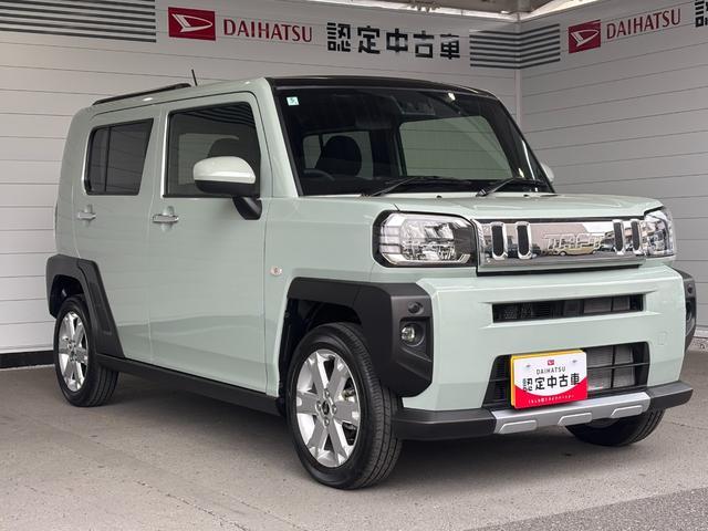 タフトＧ　クロムベンチャーナビ取付時バックカメラ対応　電動パーキングブレーキ　フロントシートヒーター　オートエアコン　電動格納式ドアミラー　パワーウィンドウ　プッシュスタートスイッチ　キーフリーシステム　アルミホイール（奈良県）の中古車