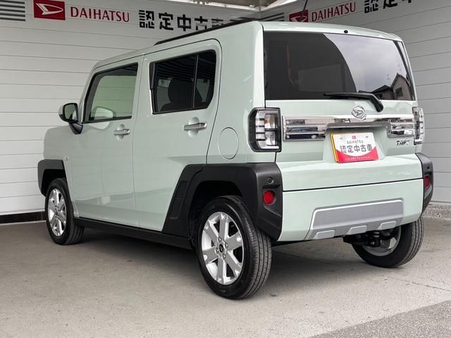 タフトＧ　クロムベンチャーナビ取付時バックカメラ対応　電動パーキングブレーキ　フロントシートヒーター　オートエアコン　電動格納式ドアミラー　パワーウィンドウ　プッシュスタートスイッチ　キーフリーシステム　アルミホイール（奈良県）の中古車