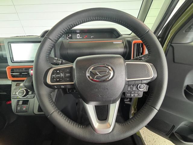 タントファンクロスターボナビゲーション　バックカメラ　電動パーキングブレーキ　両側電動スライドドア　アルミホイール　プッシュスタートスイッチ　キーフリーシステム　オートエアコン　電動格納式ドアミラー　アイドリングストップ機能（奈良県）の中古車