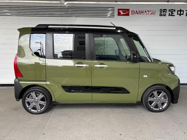 タントファンクロスターボナビゲーション　バックカメラ　電動パーキングブレーキ　両側電動スライドドア　アルミホイール　プッシュスタートスイッチ　キーフリーシステム　オートエアコン　電動格納式ドアミラー　アイドリングストップ機能（奈良県）の中古車