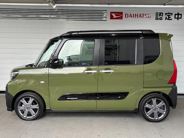 タントファンクロスターボナビゲーション　バックカメラ　電動パーキングブレーキ　両側電動スライドドア　アルミホイール　プッシュスタートスイッチ　キーフリーシステム　オートエアコン　電動格納式ドアミラー　アイドリングストップ機能（奈良県）の中古車