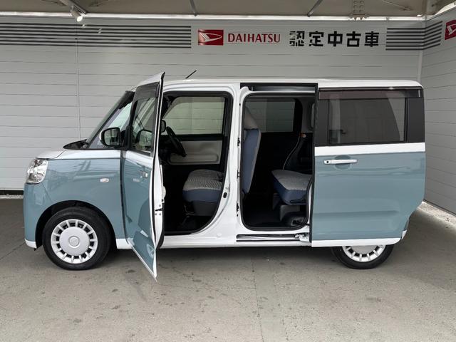 ムーヴキャンバスストライプスＸＣＤ／ラジオチューナー　前後ドライブレコーダー　両側電動スライドドア　電動格納式ドアミラー　オートエアコン　プッシュスタートスイッチ　キーフリーシステム　アイドリングストップ機能（奈良県）の中古車