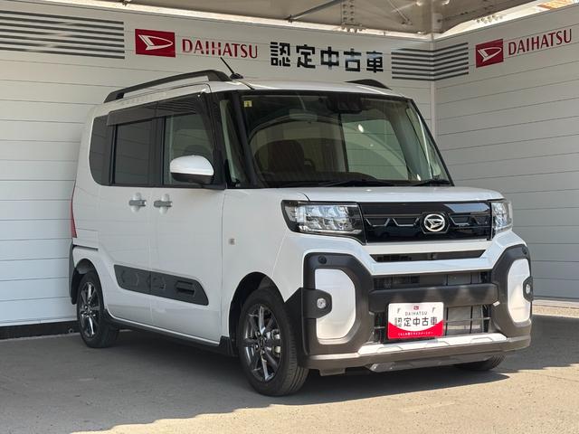 タントファンクロスナビゲーション パノラマモニター ドライブレコーダー ETC車載器 電動パーキングブレーキ 両側電動スライドドア 電動格納式ドアミラー アルミホイール フロントシートヒーター アイドリングストップ機能(奈良県)の中古車