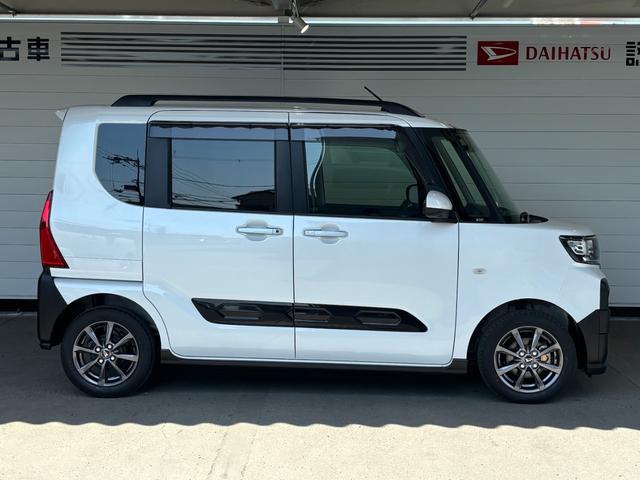 タントファンクロスナビゲーション パノラマモニター ドライブレコーダー ETC車載器 電動パーキングブレーキ 両側電動スライドドア 電動格納式ドアミラー アルミホイール フロントシートヒーター アイドリングストップ機能(奈良県)の中古車