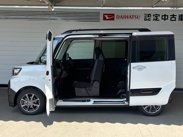 タントファンクロスナビゲーション パノラマモニター ドライブレコーダー ETC車載器 電動パーキングブレーキ 両側電動スライドドア 電動格納式ドアミラー アルミホイール フロントシートヒーター アイドリングストップ機能(奈良県)の中古車