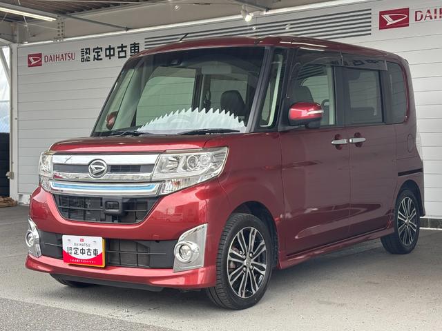 タントカスタムＲＳ　トップエディションＳＡIIナビゲーション　バックカメラ　ＥＴＣ車載器　オートエアコン　両側電動スライドドア　電動格納式ドアミラー　ＴＶコントロール　アイドリングストップ機能　アルミホイール　キーフリーシステム（奈良県）の中古車