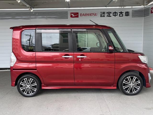タントカスタムＲＳ　トップエディションＳＡIIナビゲーション　バックカメラ　ＥＴＣ車載器　オートエアコン　両側電動スライドドア　電動格納式ドアミラー　ＴＶコントロール　アイドリングストップ機能　アルミホイール　キーフリーシステム（奈良県）の中古車