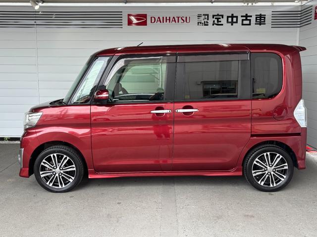 タントカスタムＲＳ　トップエディションＳＡIIナビゲーション　バックカメラ　ＥＴＣ車載器　オートエアコン　両側電動スライドドア　電動格納式ドアミラー　ＴＶコントロール　アイドリングストップ機能　アルミホイール　キーフリーシステム（奈良県）の中古車