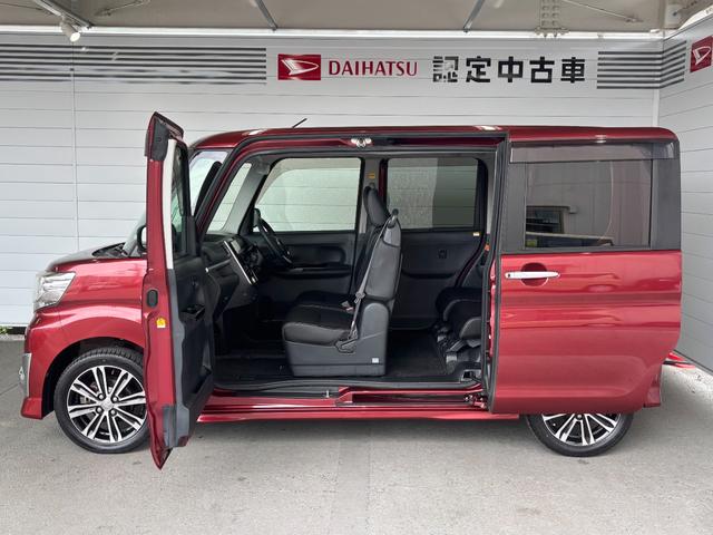 タントカスタムＲＳ　トップエディションＳＡIIナビゲーション　バックカメラ　ＥＴＣ車載器　オートエアコン　両側電動スライドドア　電動格納式ドアミラー　ＴＶコントロール　アイドリングストップ機能　アルミホイール　キーフリーシステム（奈良県）の中古車
