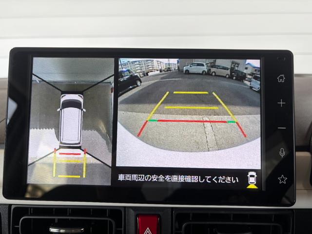 ムーヴキャンバスストライプスG9インチディスプレイオーディオ パノラマモニター ドライブレコーダー フロントシートヒーター 電動パーキングブレーキ 両側電動スライドドア 電動格納式ドアミラー プッシュスタートスイッチ キーフリー(奈良県)の中古車