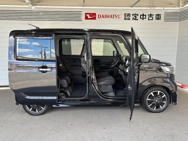 スペーシアカスタムハイブリッドXSターボナビゲーション パノラマモニター ドライブレコーダー ETC車載器 運転席シートヒーター 両側電動スライドドア 電動格納式ドアミラー プッシュスタートスイッチ キーフリーシステム アルミホイール(奈良県)の中古車