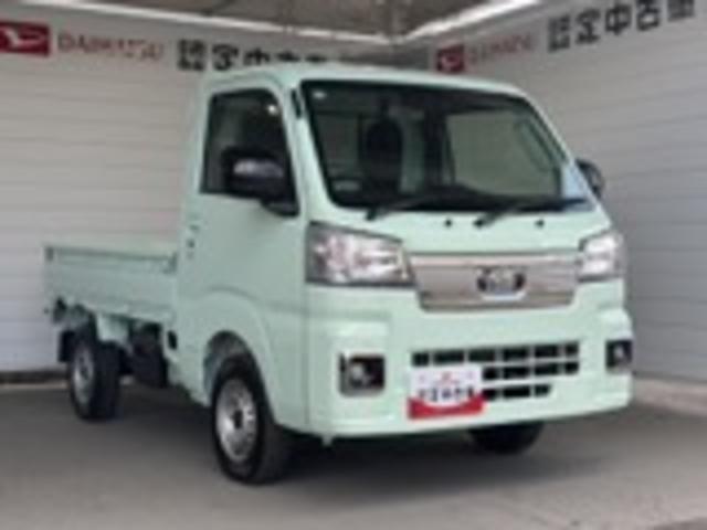 ハイゼットトラックEXTラジオチューナー マニュアルエアコン 荷台作業灯 電動格納式ドアミラー パワーウィンドウ プッシュスタートスイッチ キーフリーシステム アイドリングストップ機能(奈良県)の中古車