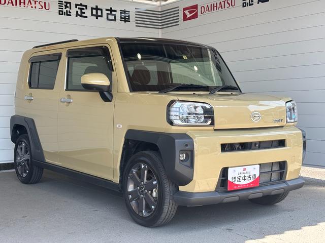 タフトＧターボ４ＷＤ　ナビゲーション　パノラマモニター　ドライブレコーダー　ＥＴＣ車載器　電動パーキングブレーキ　フロントシートヒーター　キーフリーシステム　プッシュスタートスイッチ　アイドリングストップ機能（奈良県）の中古車