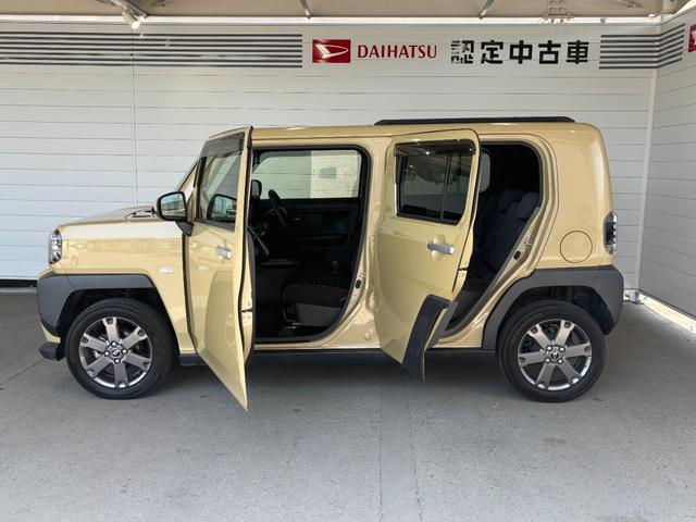 タフトＧターボ４ＷＤ　ナビゲーション　パノラマモニター　ドライブレコーダー　ＥＴＣ車載器　電動パーキングブレーキ　フロントシートヒーター　キーフリーシステム　プッシュスタートスイッチ　アイドリングストップ機能（奈良県）の中古車