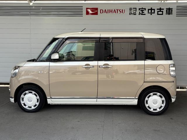 ムーヴキャンバスＸリミテッドメイクアップ　ＳＡIIナビゲーション　バックカメラ　両側電動スライドドア　ＥＴＣ車載器　オートエアコン　電動格納式ドアミラー　パワーウィンドウ　プッシュスタートスイッチ　キーフリーシステム　アイドリングストップ機能（奈良県）の中古車