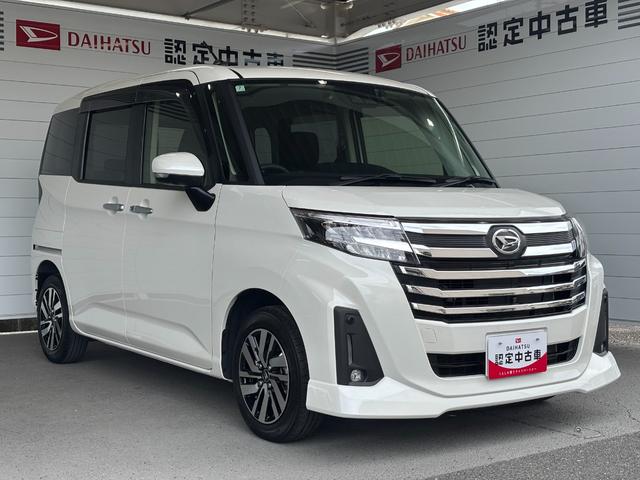 トールカスタムGナビゲーション パノラマモニター ドライブレコーダー ETC車載器 電動パーキングブレーキ 両側電動スライドドア TVコントロール プッシュスタートスイッチ キーフリーシステム アルミホイール(奈良県)の中古車