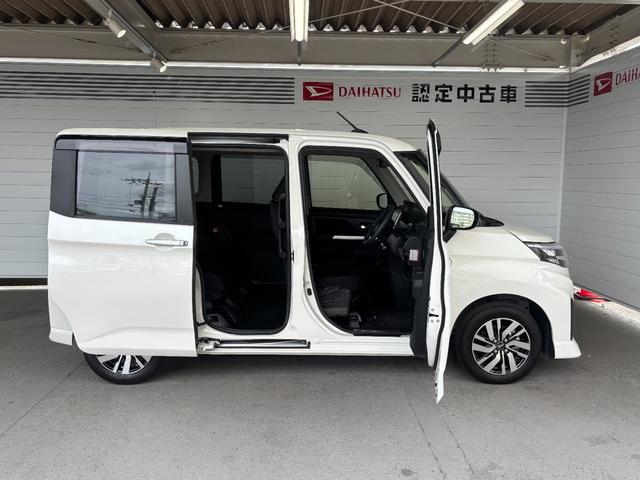 トールカスタムGナビゲーション パノラマモニター ドライブレコーダー ETC車載器 電動パーキングブレーキ 両側電動スライドドア TVコントロール プッシュスタートスイッチ キーフリーシステム アルミホイール(奈良県)の中古車