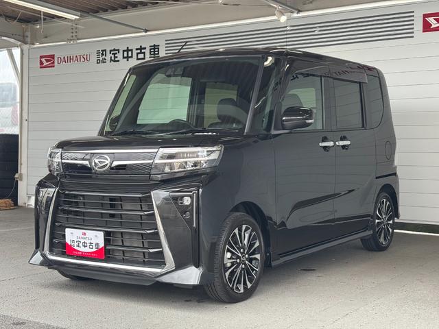 タントカスタムＲＳＣＤ／ラジオチューナー　ナビ取付時バックカメラ対応　電動パーキングブレーキ　両側電動スライドドア　電動格納式ドアミラー　プッシュスタートスイッチ　キーフリーシステム　アルミホイール（奈良県）の中古車