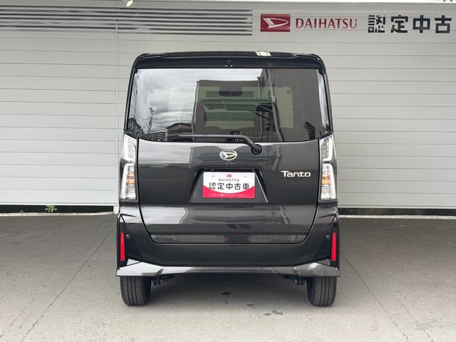 タントカスタムＲＳＣＤ／ラジオチューナー　ナビ取付時バックカメラ対応　電動パーキングブレーキ　両側電動スライドドア　電動格納式ドアミラー　プッシュスタートスイッチ　キーフリーシステム　アルミホイール（奈良県）の中古車