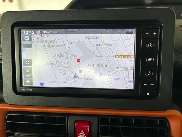 タントファンクロスナビ ドラレコ ETC 衝突被害軽減ブレーキ コ−ナ−センサ− 両側電動スライドドア 電動パーキング シ−トヒ−タ− パノラマモニタ− アイドリングストップ機能 LEDヘッドライト(奈良県)の中古車