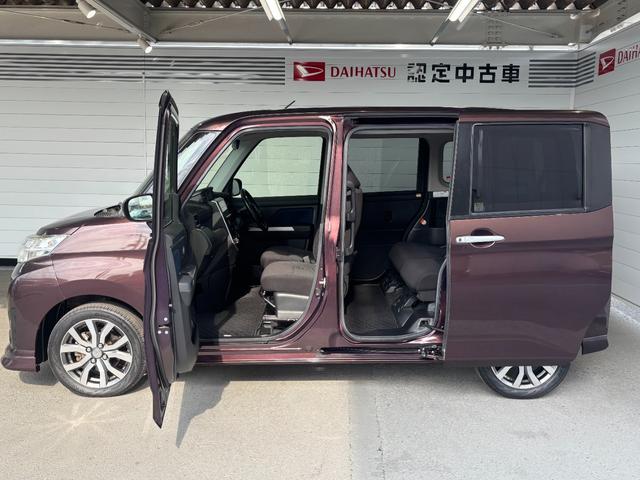 トールカスタムG ターボ SAIIナビゲーション パノラマモニター ドライブレコーダー ETC車載器 両側電動スライドドア アルミホイール プッシュスタートスイッチ 電動格納式ドアミラー キーフリーシステム アイドリングストップ機能(奈良県)の中古車