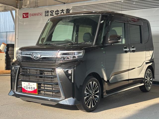 タントカスタムRS9インチディスプレイオーディオ バックカメラ 両側電動スライドドア 電動パーキングブレーキ 前席シートヒーター プッシュスタートスイッチ キーフリーシステム アイドリングストップ機能 アルミホイール(奈良県)の中古車