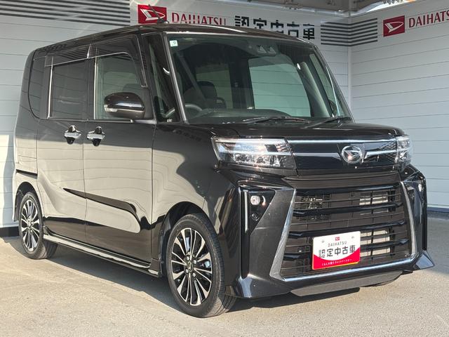 タントカスタムRS9インチディスプレイオーディオ バックカメラ 両側電動スライドドア 電動パーキングブレーキ 前席シートヒーター プッシュスタートスイッチ キーフリーシステム アイドリングストップ機能 アルミホイール(奈良県)の中古車