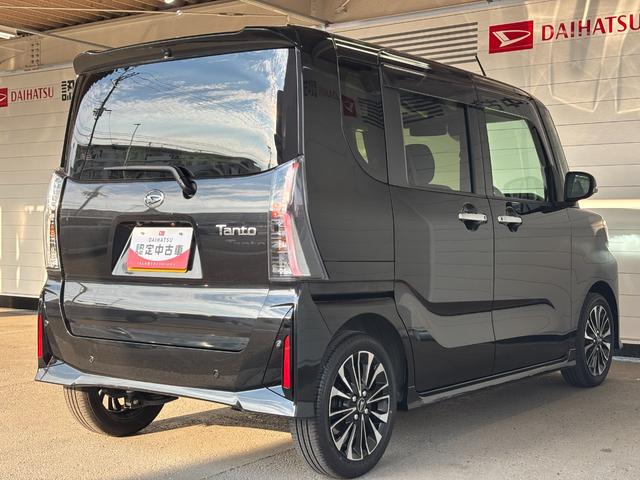 タントカスタムRS9インチディスプレイオーディオ バックカメラ 両側電動スライドドア 電動パーキングブレーキ 前席シートヒーター プッシュスタートスイッチ キーフリーシステム アイドリングストップ機能 アルミホイール(奈良県)の中古車