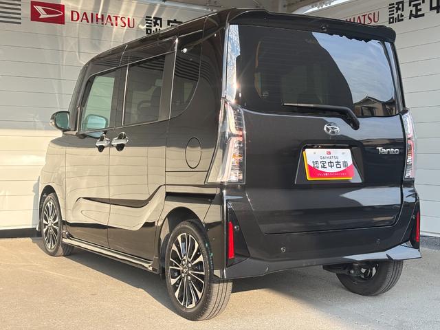 タントカスタムRS9インチディスプレイオーディオ バックカメラ 両側電動スライドドア 電動パーキングブレーキ 前席シートヒーター プッシュスタートスイッチ キーフリーシステム アイドリングストップ機能 アルミホイール(奈良県)の中古車