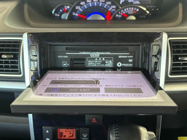 タントカスタムＲＳ　トップエディションＶＳ　ＳＡIIIナビゲーション　パノラマモニター　ドライブレコーダー　ＴＶコントロール　オートエアコン　電動格納式ドアミラー　プッシュスタートスイッチ　キーフリーシステム　アイドリングストップ機能　アルミホイール（奈良県）の中古車