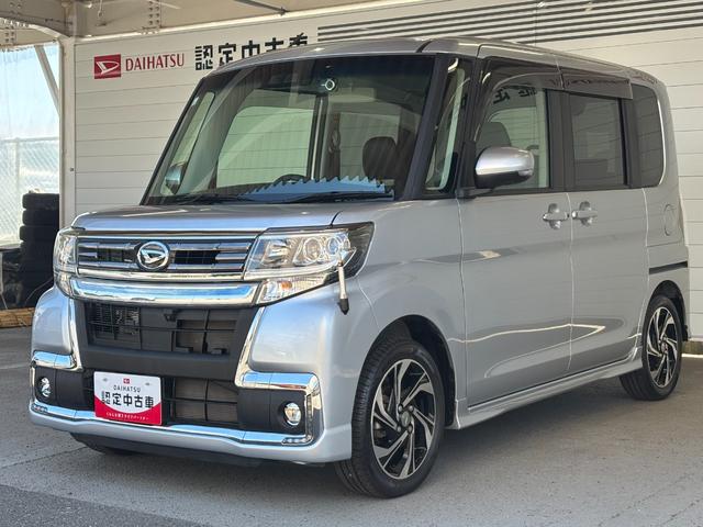 タントカスタムＲＳ　トップエディションＶＳ　ＳＡIIIナビゲーション　パノラマモニター　ドライブレコーダー　ＴＶコントロール　オートエアコン　電動格納式ドアミラー　プッシュスタートスイッチ　キーフリーシステム　アイドリングストップ機能　アルミホイール（奈良県）の中古車