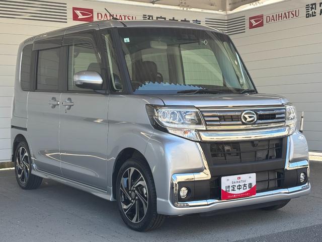 タントカスタムＲＳ　トップエディションＶＳ　ＳＡIIIナビゲーション　パノラマモニター　ドライブレコーダー　ＴＶコントロール　オートエアコン　電動格納式ドアミラー　プッシュスタートスイッチ　キーフリーシステム　アイドリングストップ機能　アルミホイール（奈良県）の中古車