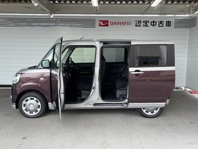 ムーヴキャンバスGブラックインテリアVS SAIIIナビゲーション パノラマモニター ETC車載器 両側電動スライドドア 電動格納式ドアミラー プッシュスタートスイッチ キーフリーシステム アイドリングストップ機能 オートエアコン パワーウィンドウ(奈良県)の中古車