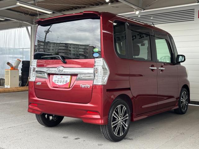 タントカスタムRS SAナビゲーション バックカメラ ETC車載器 ドライブレコーダー オートエアコン キーフリーシステム 電動格納式ドアミラー プッシュスタートスイッチ アイドリングストップ機能 アルミホイール(奈良県)の中古車