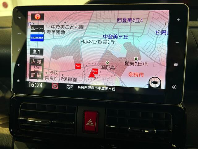 タントカスタムＲＳスタイルセレクションナビ　ドラレコ　ＥＴＣ　衝突被害軽減ブレーキ　コ−ナ−センサ−　両側電動スライドドア　ロングスライドシ−ト　アイドリングストップ機能　シ−トヒ−タ−　全車速追従機能付ＡＣＣ　パノラマモニタ−（奈良県）の中古車