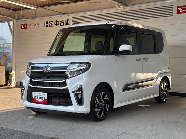 タントカスタムＸスタイルセレクションナビゲーション　パノラマモニター　ドライブレコーダー　ＥＴＣ車載器　ＴＶコントロール　両側電動スライドドア　フロントシートヒーター　プッシュスタートスイッチ　キーフリーシステム　アルミホイール（奈良県）の中古車