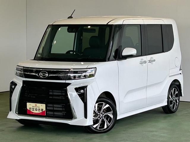 タントカスタムＸリミテッドバックカメラ対応　ＥＴＣ　衝突被害軽減ブレーキ　コ−ナ−センサ−　両側電動スライドドア　アイドリングストップ機能　シ−トヒ−タ−　プッシュボタンスタ−ト　電動パーキング　ＬＥＤヘッドライト（奈良県）の中古車