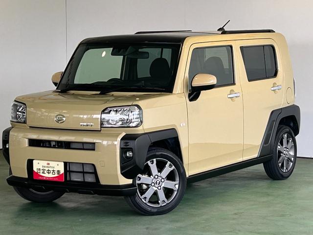 タフトGターボパノラマモニタ−対応 衝突被害軽減ブレーキ コ−ナ−センサ− 全車速追従機能付ACC アイドリングストップ機能 プッシュボタンスタ−ト シ−トヒ−タ− LEDヘッドライト(奈良県)の中古車