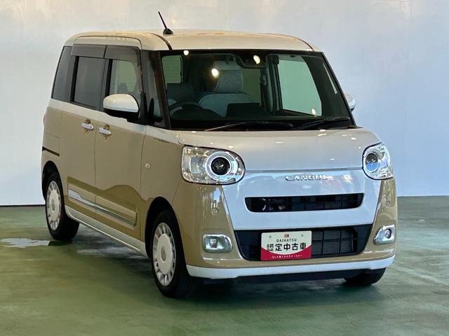 ムーヴキャンバスストライプスGターボナビ ドラレコ 衝突被害軽減ブレーキ コ−ナ−センサ− 全車速追従機能付ACC 両側電動スライドドア シ−トヒ−タ− 電動パーキング プッシュボタンスタ−ト パノラマモニタ−(奈良県)の中古車