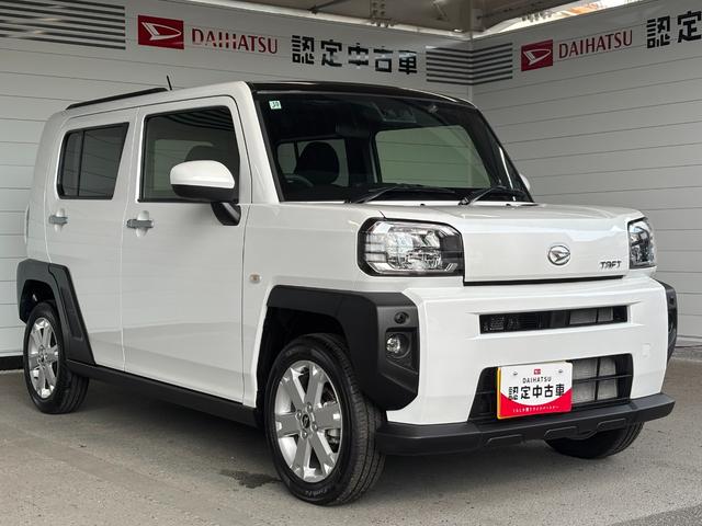 タフトＧナビ取付時バックカメラ対応　　電動パーキングブレーキ　フロントシートヒーター　アルミホイール　プッシュスタートスイッチ　キーフリーシステム　アイドリングストップ機能　オートホールド機能（奈良県）の中古車