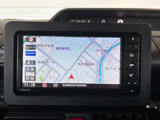 タントカスタムＸスタイルセレクションナビゲーション　パノラマモニター　ドライブレコーダー　運転席ロングスライドシート　ＴＶコントロール　オートエアコン　アルミホイール　両側電動スライドドア　電動格納式ドアミラー　アイドリングストップ機能（奈良県）の中古車