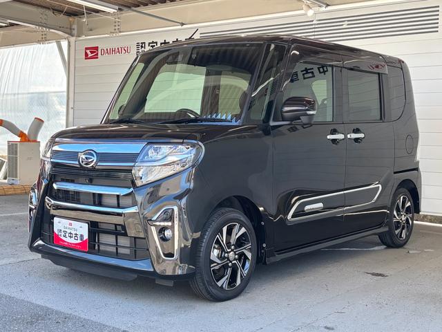 タントカスタムＸスタイルセレクションナビゲーション　パノラマモニター　ドライブレコーダー　運転席ロングスライドシート　ＴＶコントロール　オートエアコン　アルミホイール　両側電動スライドドア　電動格納式ドアミラー　アイドリングストップ機能（奈良県）の中古車