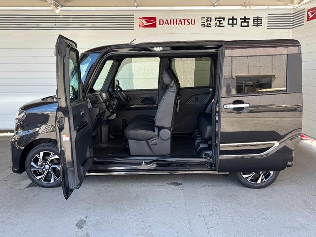 タントカスタムＸスタイルセレクションナビゲーション　パノラマモニター　ドライブレコーダー　運転席ロングスライドシート　ＴＶコントロール　オートエアコン　アルミホイール　両側電動スライドドア　電動格納式ドアミラー　アイドリングストップ機能（奈良県）の中古車
