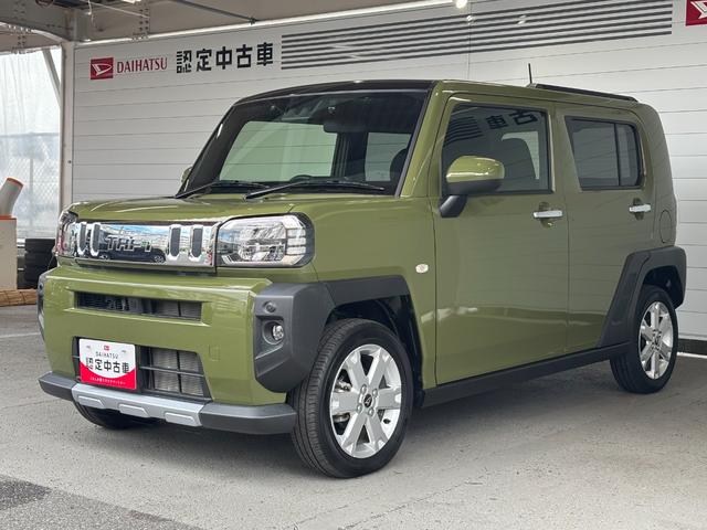 タフトGターボ クロムベンチャーナビゲーション バックカメラ ドライブレコーダー ETC車載器 電動パーキングブレーキ 電動格納式ドアミラー フロントシートヒーター プッシュスタートスイッチ キーフリーシステム アルミホイール(奈良県)の中古車
