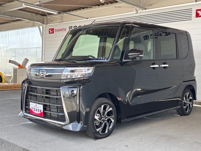タントカスタムＸナビゲーション　パノラマモニター　ドライブレコーダー　ＥＴＣ車載器　電動パーキングブレーキ　アルミホイール　フロントシートヒーター　プッシュスタートスイッチ　アルミホイール　アイドリングストップ機能（奈良県）の中古車