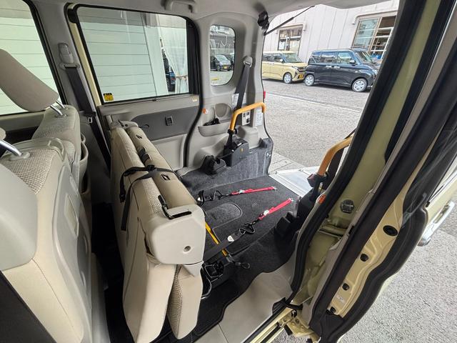 タントスローパー X SAII リヤシート付き福祉車両 スローパー リヤシート脱着可能 ナビゲーション バックカメラ ドライブレコーダー 助手席側電動スライドドア 電動格納式ドアミラー プッシュスタートスイッチ キーフリー アイドリングストップ(奈良県)の中古車